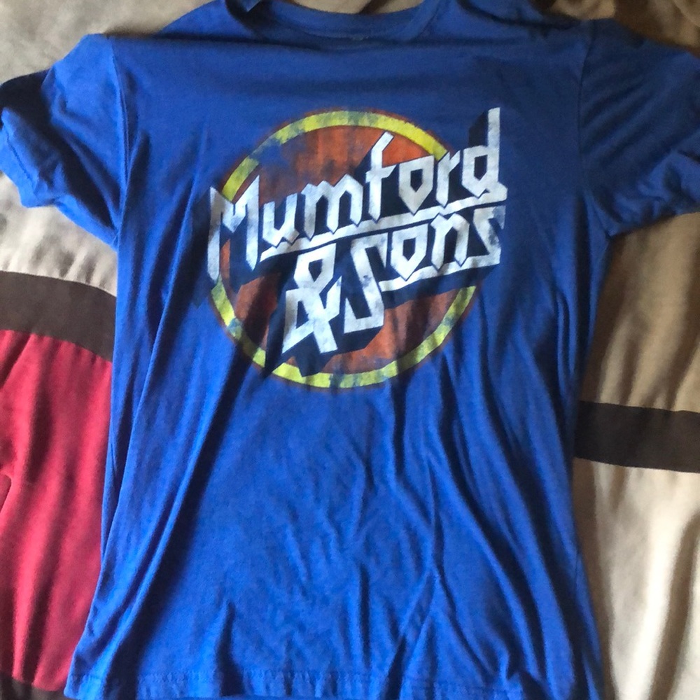 Mumford and Sons shirt from 2017 tour